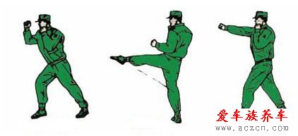 軍體拳16式動(dòng)作圖解